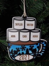 Load image into Gallery viewer, Hot Cocoa Family Ornament 2024