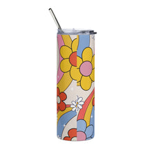 Load image into Gallery viewer, Retro Yellow Daisy Tumbler
