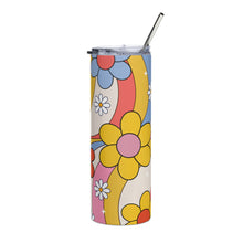 Load image into Gallery viewer, Retro Yellow Daisy Tumbler