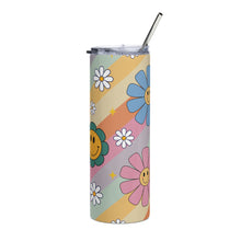 Load image into Gallery viewer, Retro Daisy Tumbler