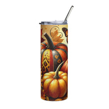 Load image into Gallery viewer, Sunflowers & Pumpkins Tumbler