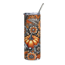 Load image into Gallery viewer, Pearls & Pumpkins Tumbler