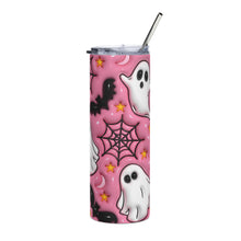 Load image into Gallery viewer, Cute Pink Ghost Tumbler