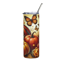 Load image into Gallery viewer, Sunflowers & Pumpkins Tumbler