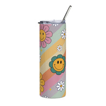 Load image into Gallery viewer, Retro Daisy Tumbler