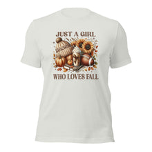 Load image into Gallery viewer, Just A Girl Who Loves Fall T-Shirt