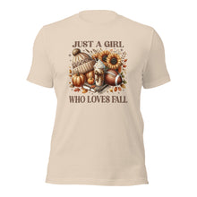 Load image into Gallery viewer, Just A Girl Who Loves Fall T-Shirt