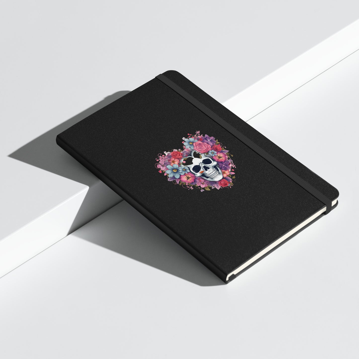 Skulls & Flowers Hardcover Notebook