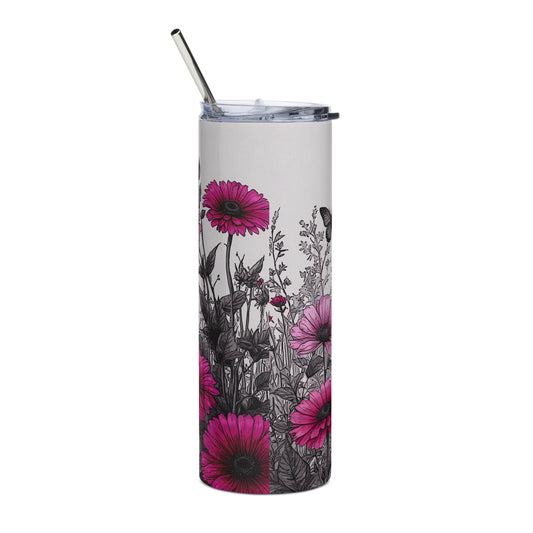 Vignette Butterfly Garden Tumbler