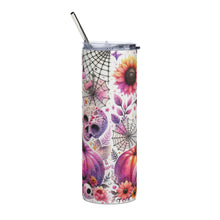 Load image into Gallery viewer, Bats &amp; Pumpkins Cute Tumbler
