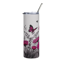Load image into Gallery viewer, Vignette Butterfly Garden Tumbler
