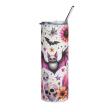 Load image into Gallery viewer, Bats &amp; Pumpkins Cute Tumbler
