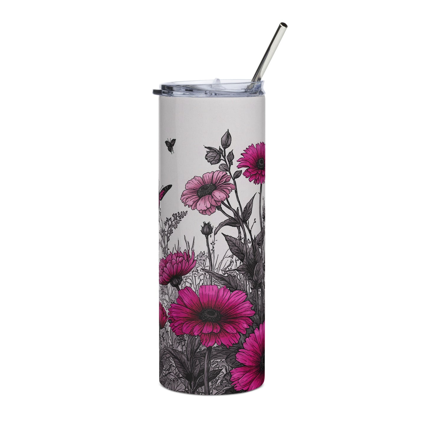 Vignette Butterfly Garden Tumbler