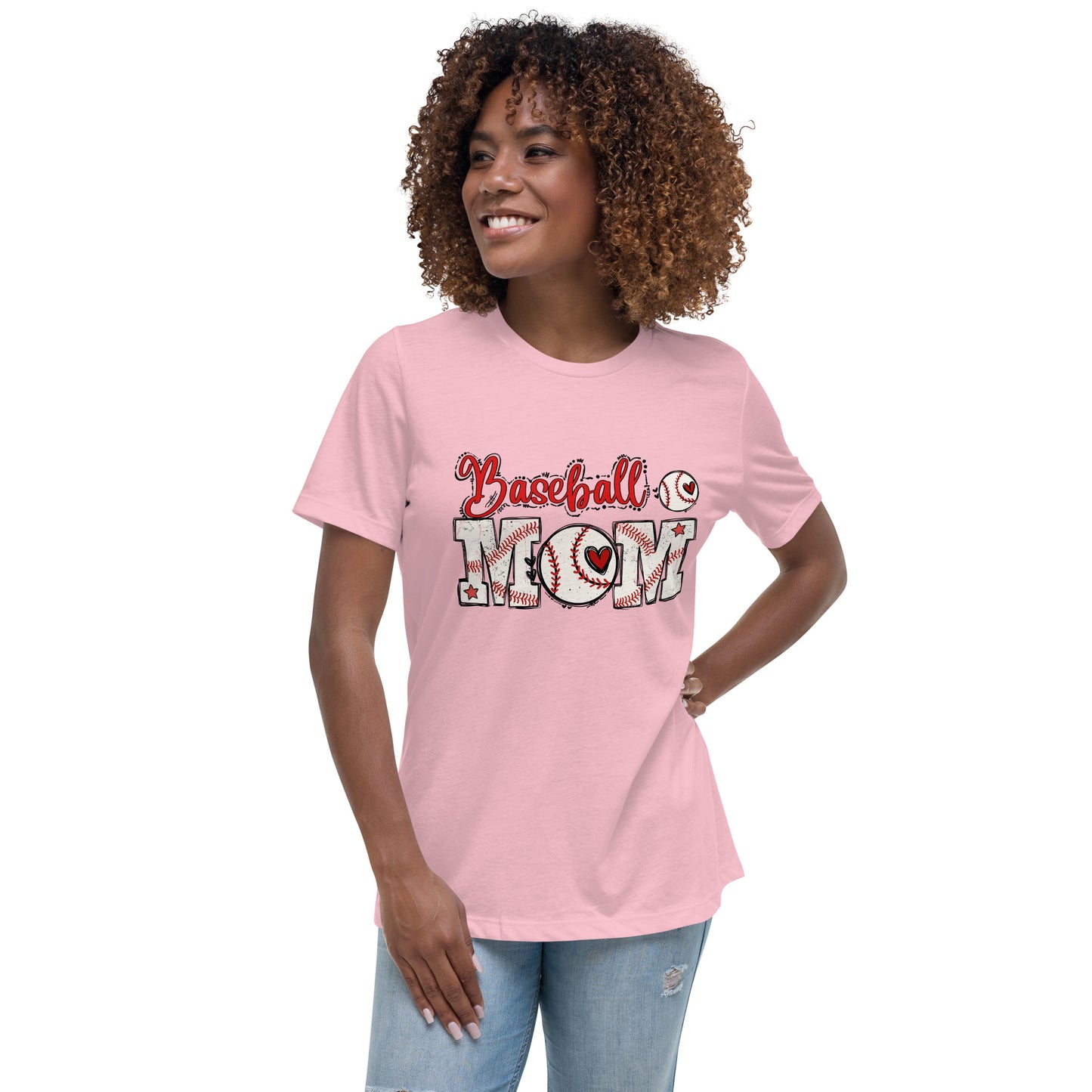 Baseball Mom Relaxed T-Shirt